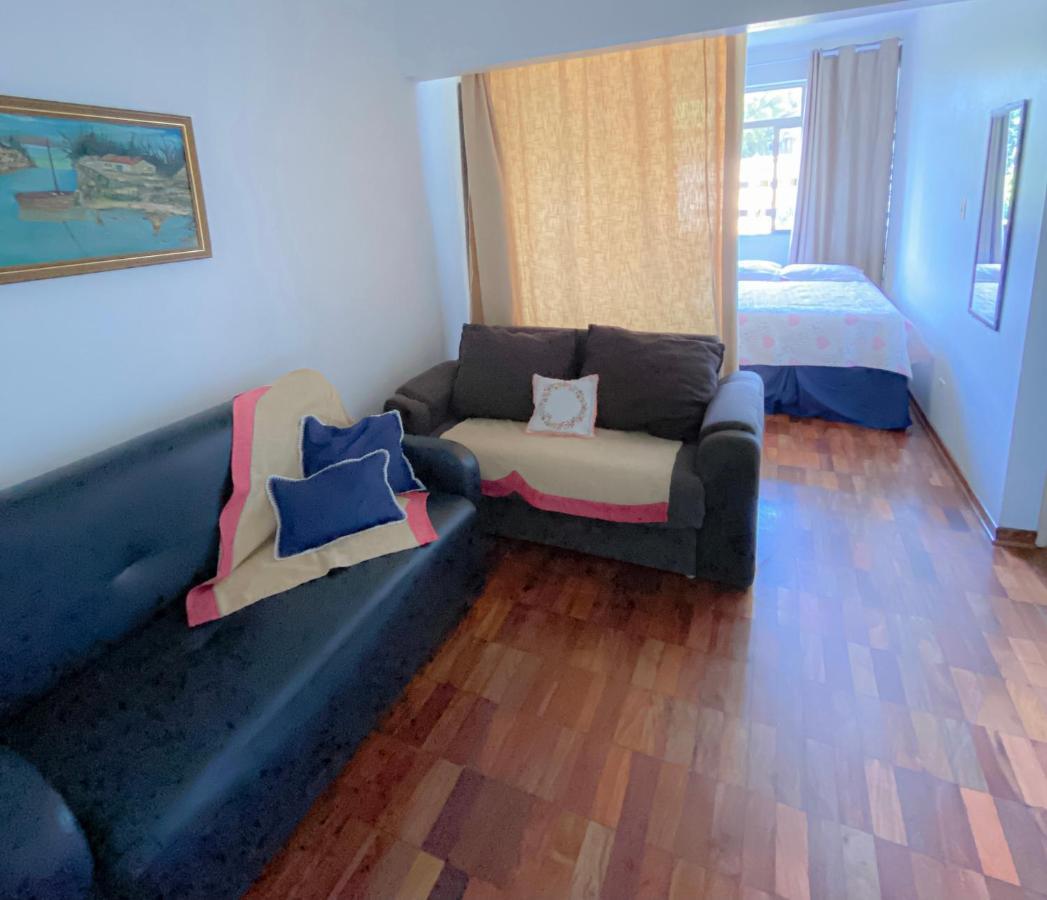 Estúdio/Apartamento praia de São Vicente Exterior foto
