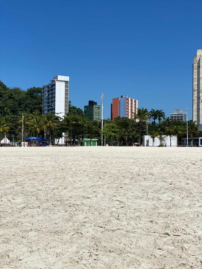 Estúdio/Apartamento praia de São Vicente Exterior foto