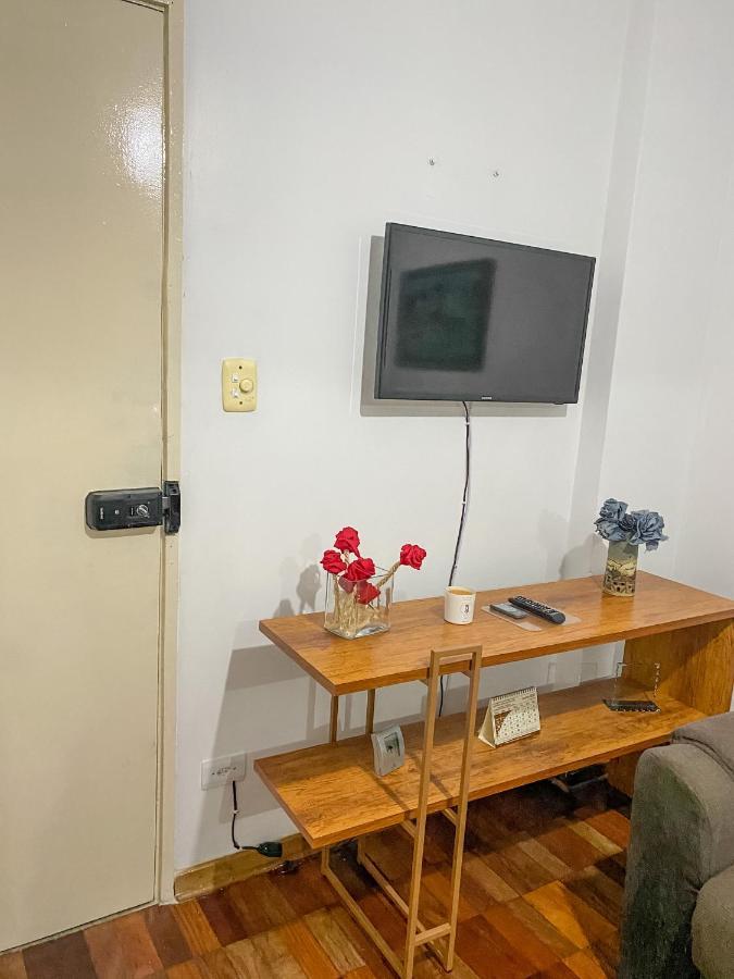 Estúdio/Apartamento praia de São Vicente Exterior foto